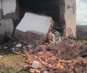 Dramat w miejscowości Lipniki. Spod gruzów wyciągnięto ciało mężczyzny