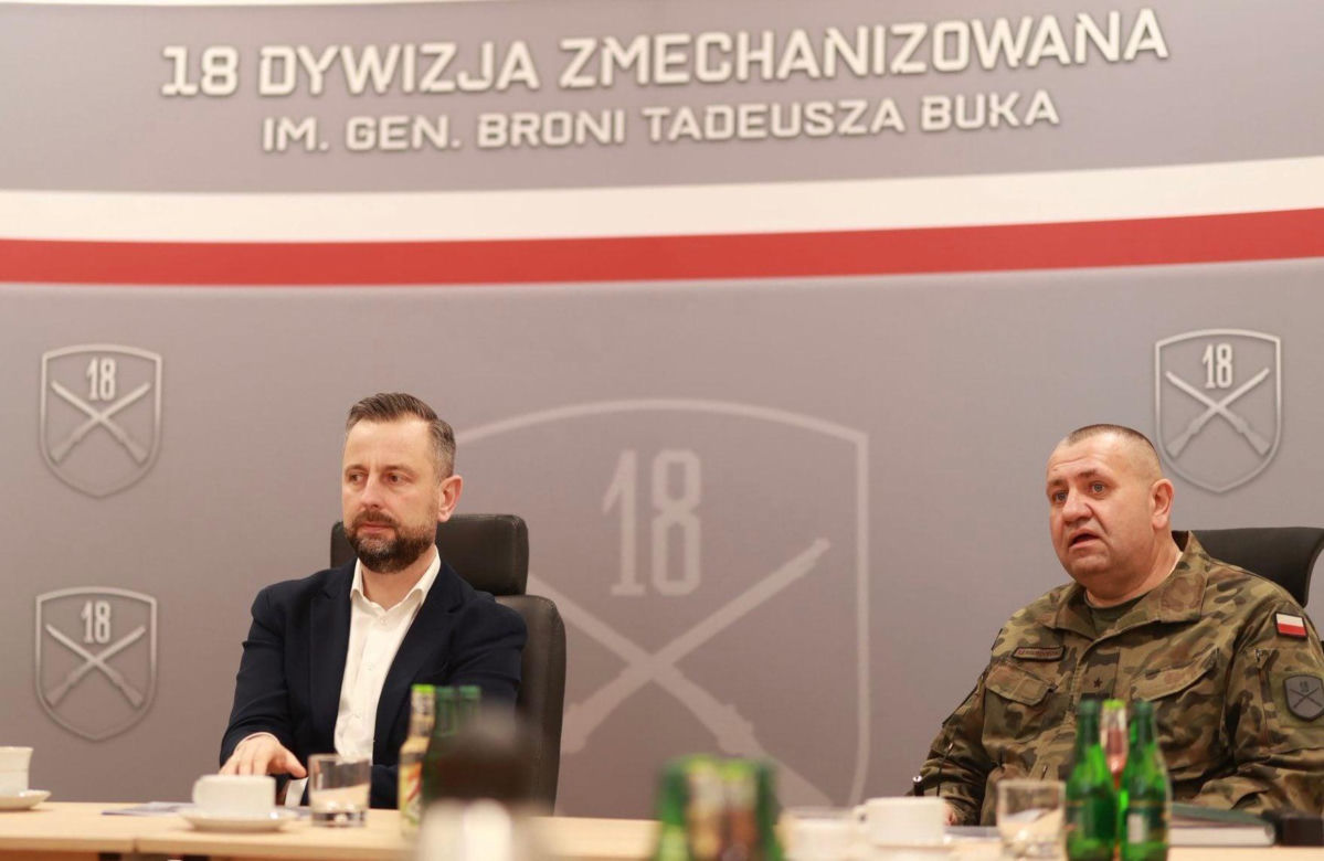 Władysław Kosiniak-Kamysz odwiedził sztab 18. Dywizji Zmechanizowanej