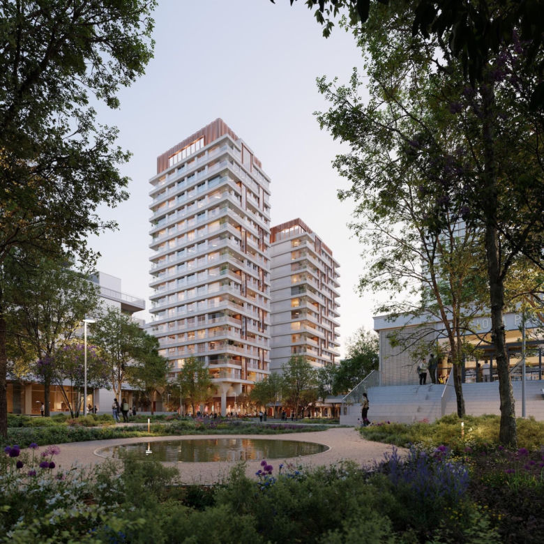 Apartamenty Gutenberga w Warszawie - wizualizacje