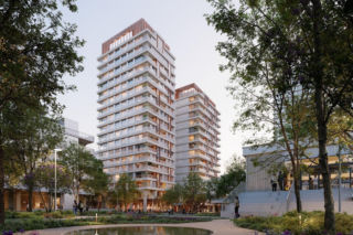 Apartamenty Gutenberga w Warszawie - wizualizacje