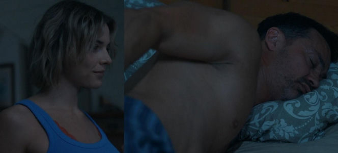 Barwy szczęścia, odcinek 3294. Janka (Oliwia Drożdżyk), Mariusz (Rafał Cieszyński)