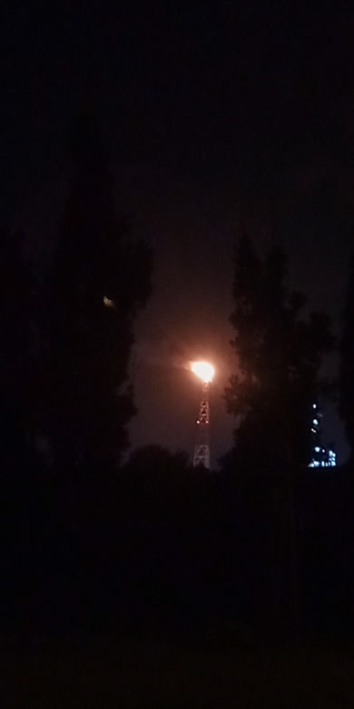 Wielka łuna nad Policami