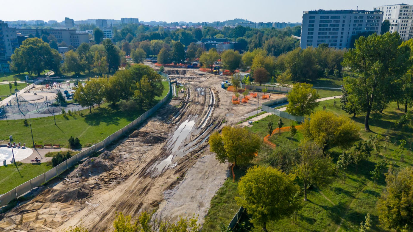 Budowa tramwaju do Dworca Zachodniego w Warszawie