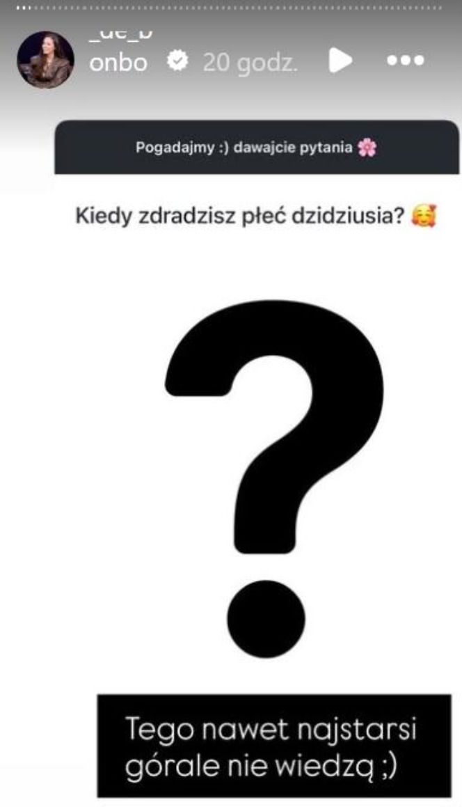 Tak ukochana Hakiela odpowiedziała na pytanie o płeć dziecka. Ale to informacją o Romeo rozwaliła system