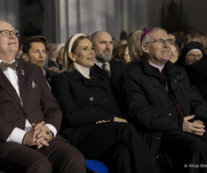 Pierwsza dama Marta Nawrocka na koncercie kolęd