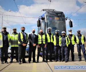 Szkolenie MPK Wrocław dla policjantów z drogówki