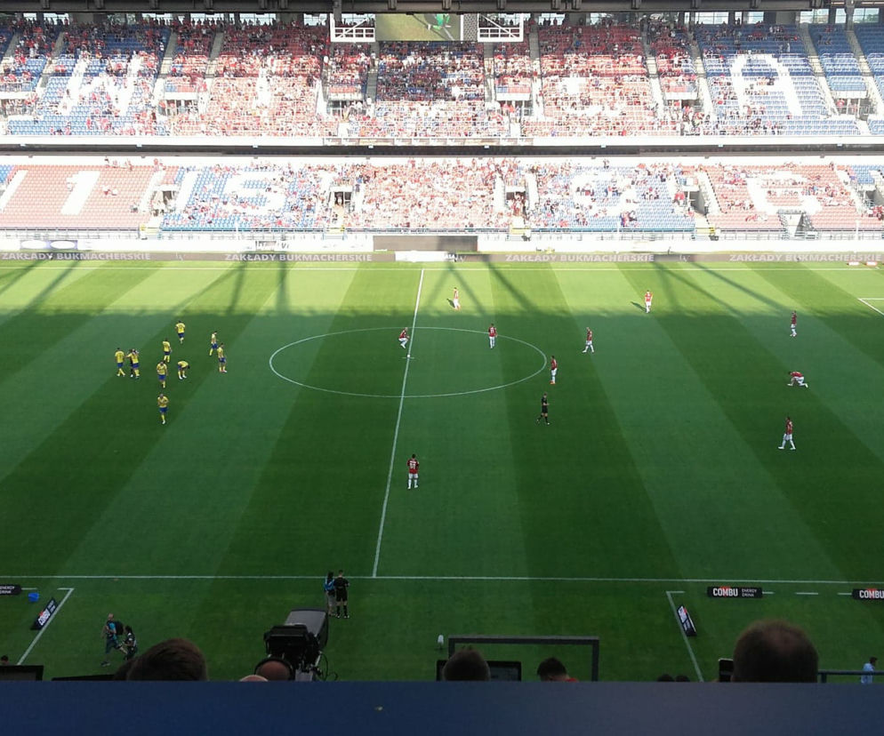 Mecz Wisła Kraków-Arka Gdynia.