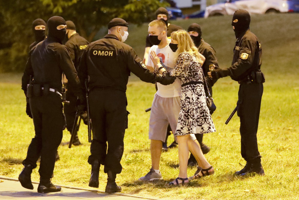 Protesty na Białorusi