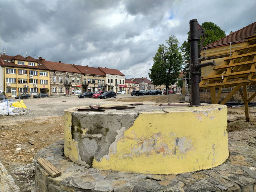 Remont Rynku w Zakliczynie 
