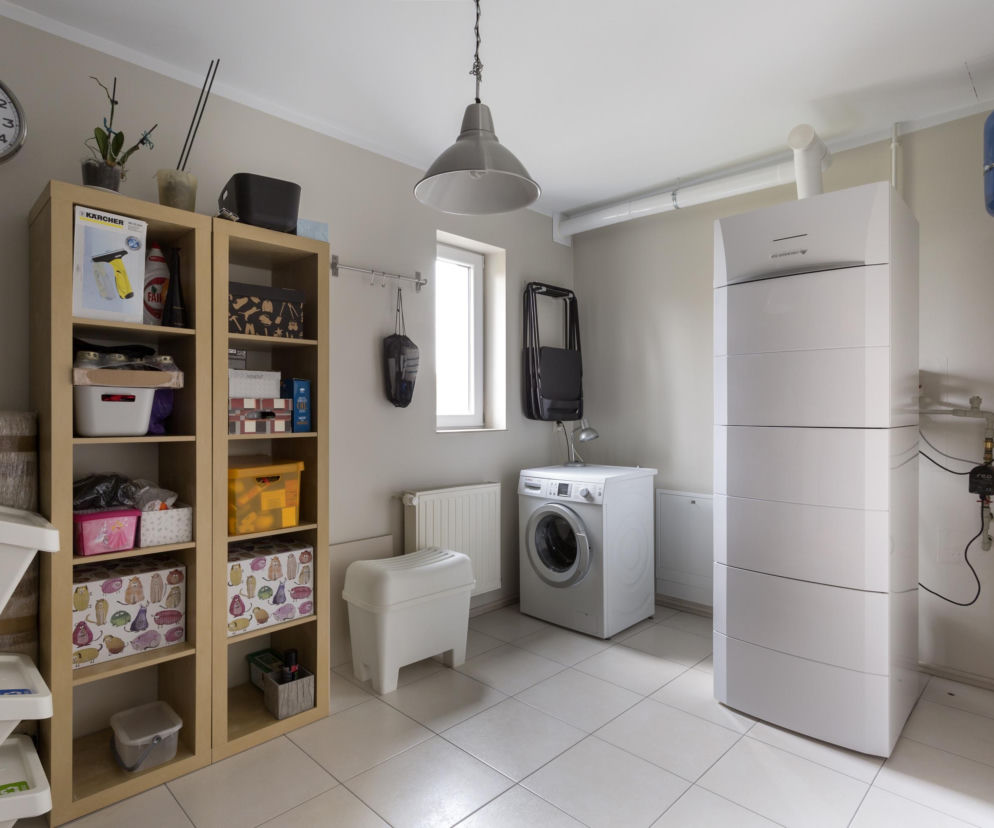 Kocioł kondensacyjny z zasobnikiem c.w.u.