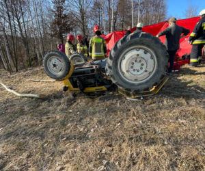 Ciągnik przygniótł 19-latka pod Nowym Sączem. To już prawdziwa plaga