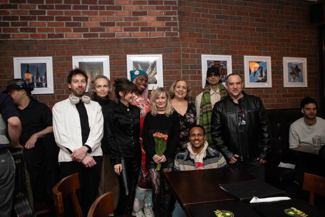 Wersnisaż wystawy "Niestabilne struktury" na Greenpoincie