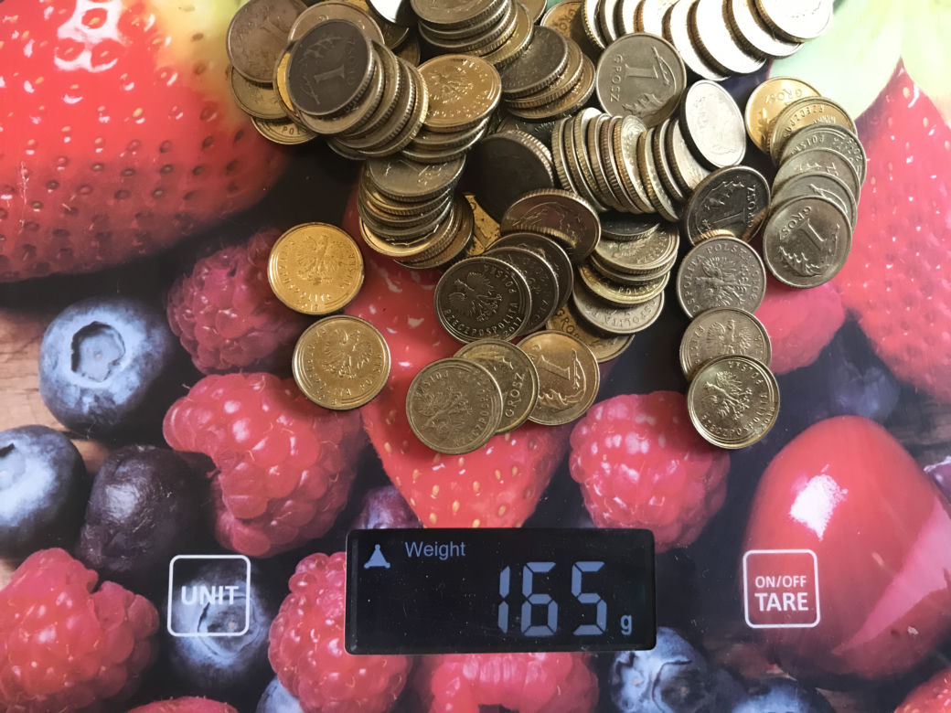 Ile waży wypłata/emerytura?