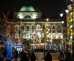Świąteczna iluminacja 2025/2026 w Warszawie