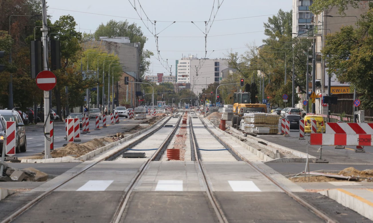 Tramwaje wracają na Grochowską