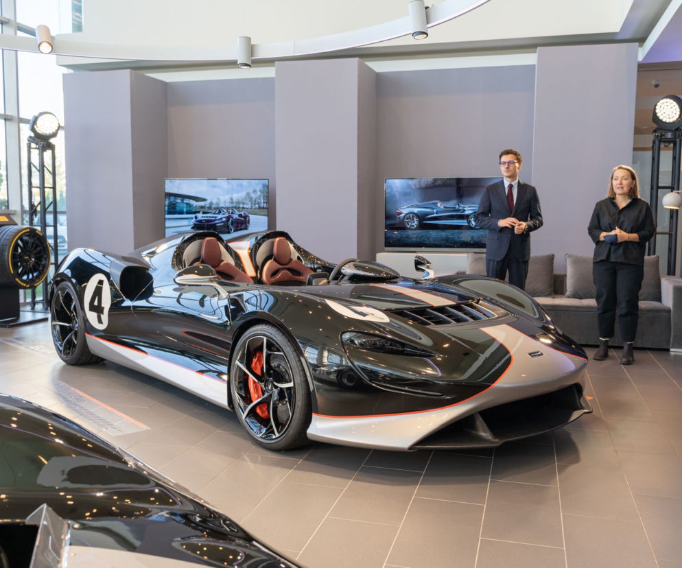 McLaren Elva zaprezentowany w Warszawie