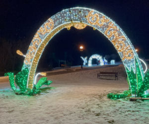 Świąteczne iluminacje w Muszynie
