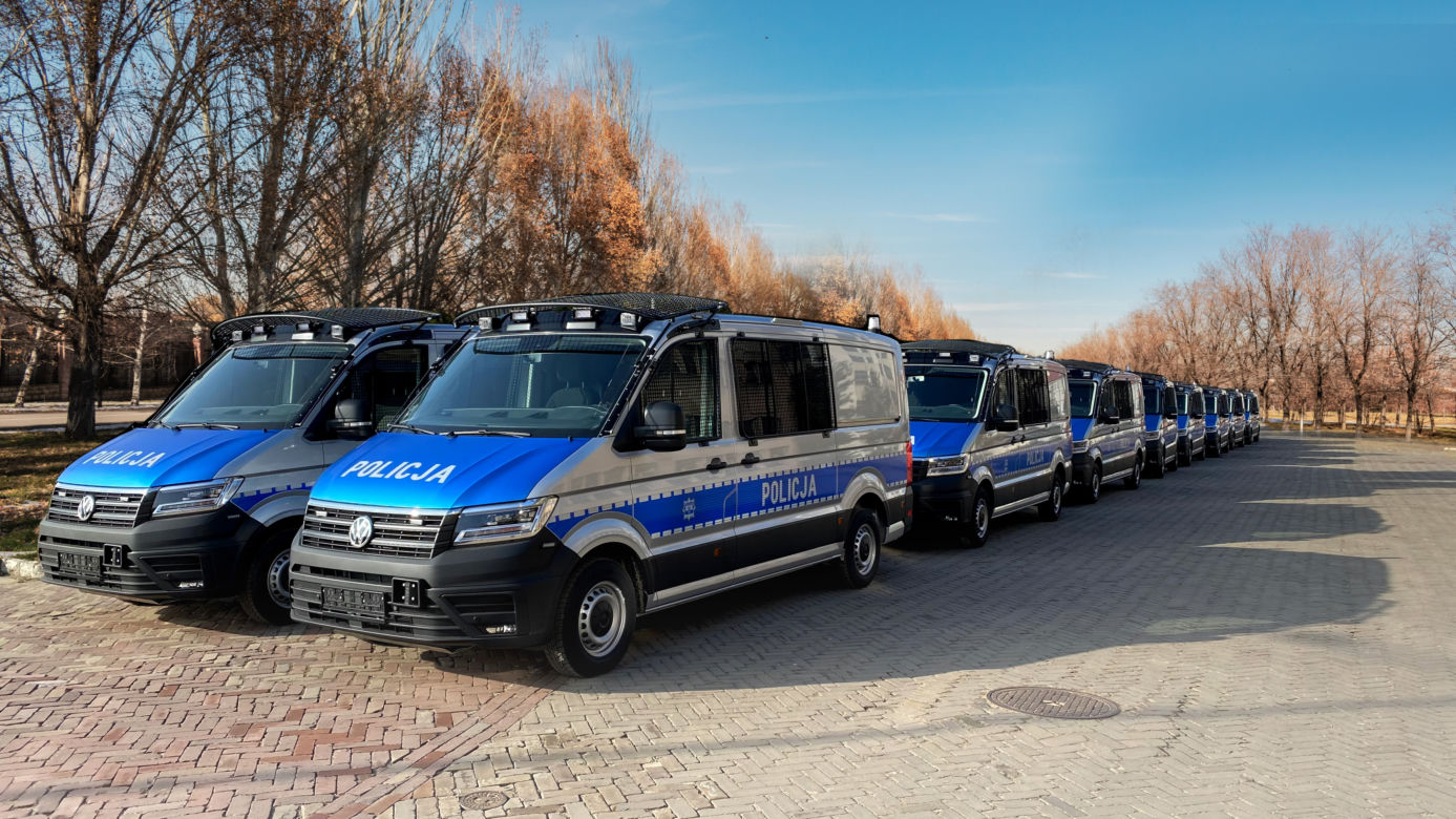 Nowe Volkswageny Craftery dla policji