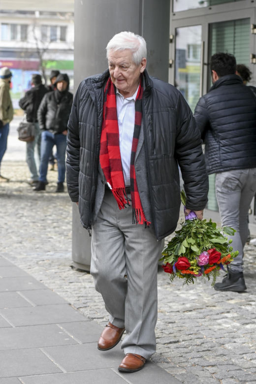 Magda Gessler z ojcem