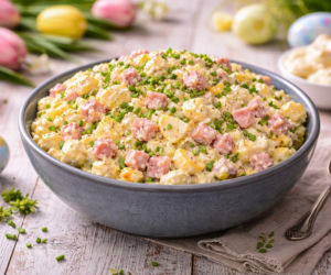 Nie jest tak popularna jak jarzynowa, a robi większe wrażenie – sałatka chrzanowa w tej wersji to hit