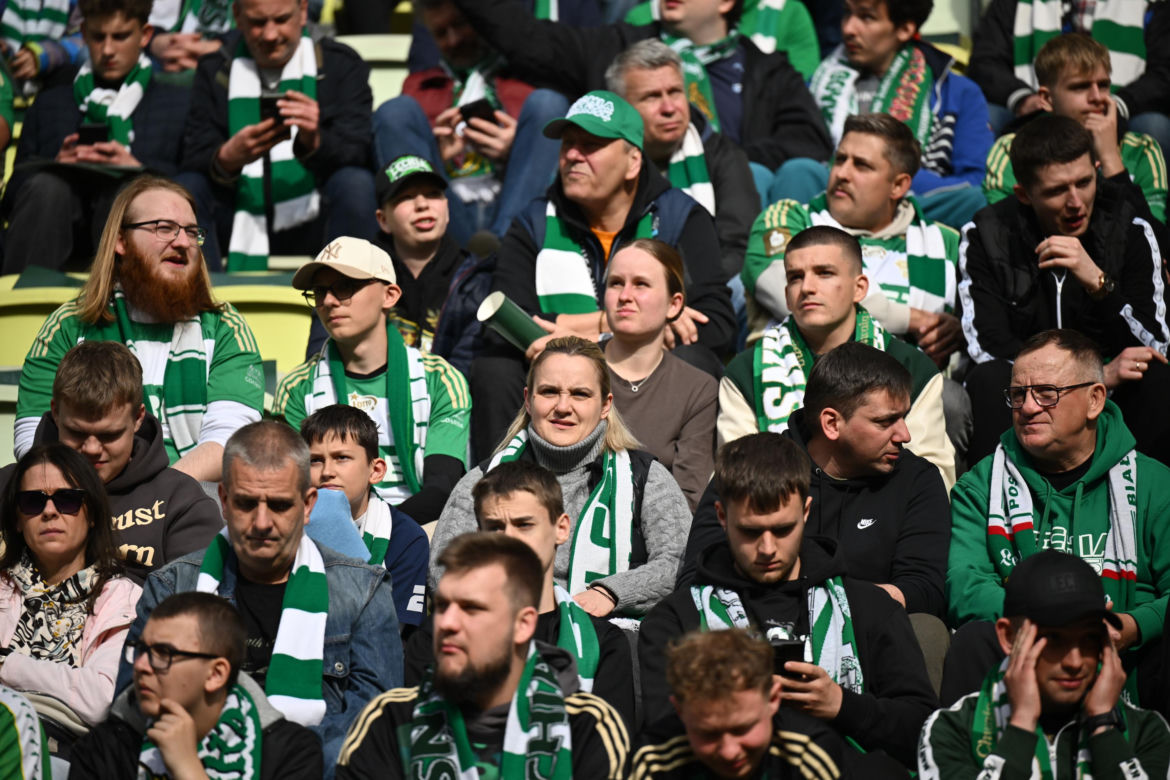 Lechia Gdańsk - Legia Warszawa: Zdjęcia kibiców z meczu 33. kolejki PKO BP Ekstraklasy