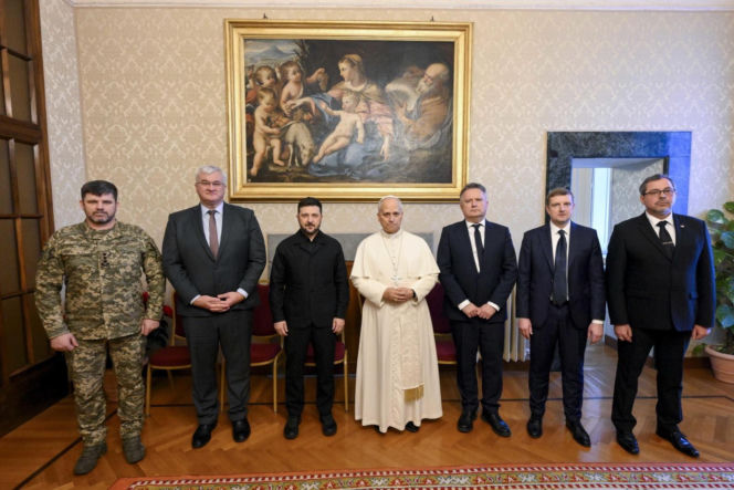 Mocny sygnał z Watykanu. Papież Leon XIV przyjął Zełenskiego w Castel Gandolfo