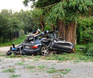 Wypadek Kania Góra - śmiertelny wypadek pod Zgierzem