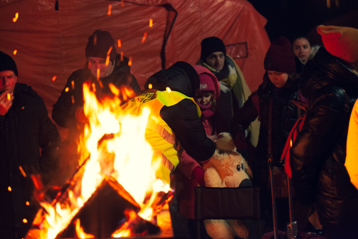 Harcerze z Siedlec aktywnie włączają się w pomoc uchodźcom w ramach kontyngentu humanitarnego ZHP "Zastęp Granica"