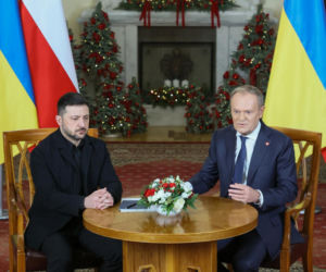 Wołodymyr Zełenski, Donald Tusk