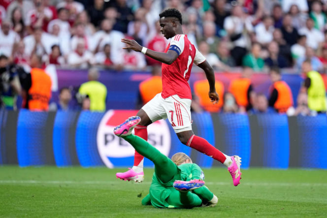 Liga mistrzów. Mecz PSG - Arsenal