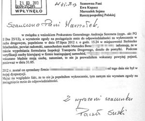 Poseł pirat udaje głupka