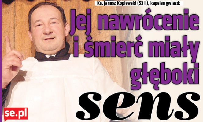 Jej nawrócenie i śmierć miały głęboki