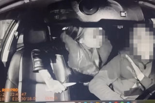 Nożowniczka groziła taksówkarzowi nożem. Szokujące sceny na łódzkim Widzewie