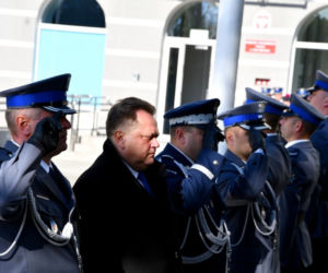 Ślubowanie nowych funkcjonariuszy podlaskiej policji