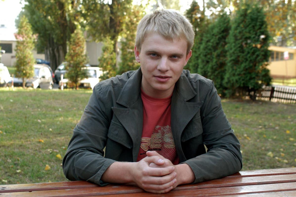2005 rok. Kazimierz Mazur w wielu 21 lat