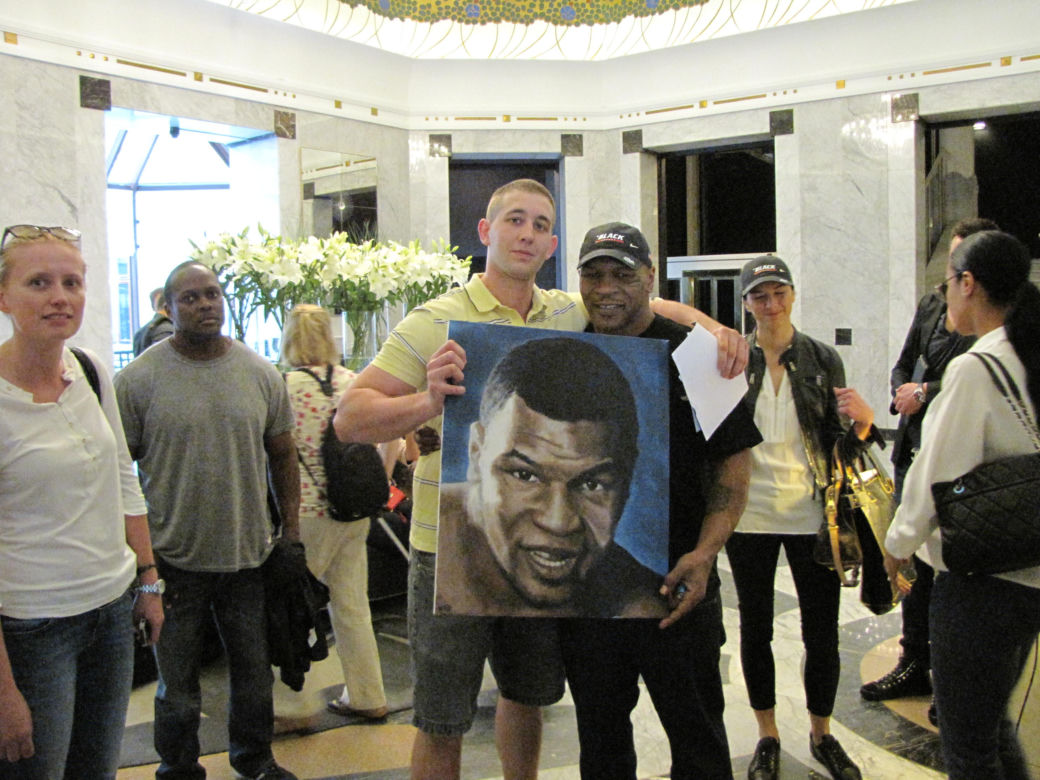 Krzysztof Paciorek i Mike Tyson