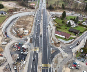 Węzeł z tunelem w Krzyszkowicach na zakopiance DK7