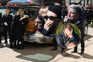 Łzy i oklaski w jednej chwili. Pogrzeb Łukasza Litewki poruszył całą Polskę