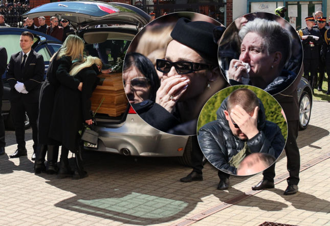 Łzy i oklaski w jednej chwili. Pogrzeb Łukasza Litewki poruszył całą Polskę