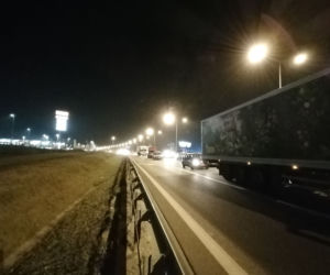 Utrudnienia na obwodnicy Krakowa