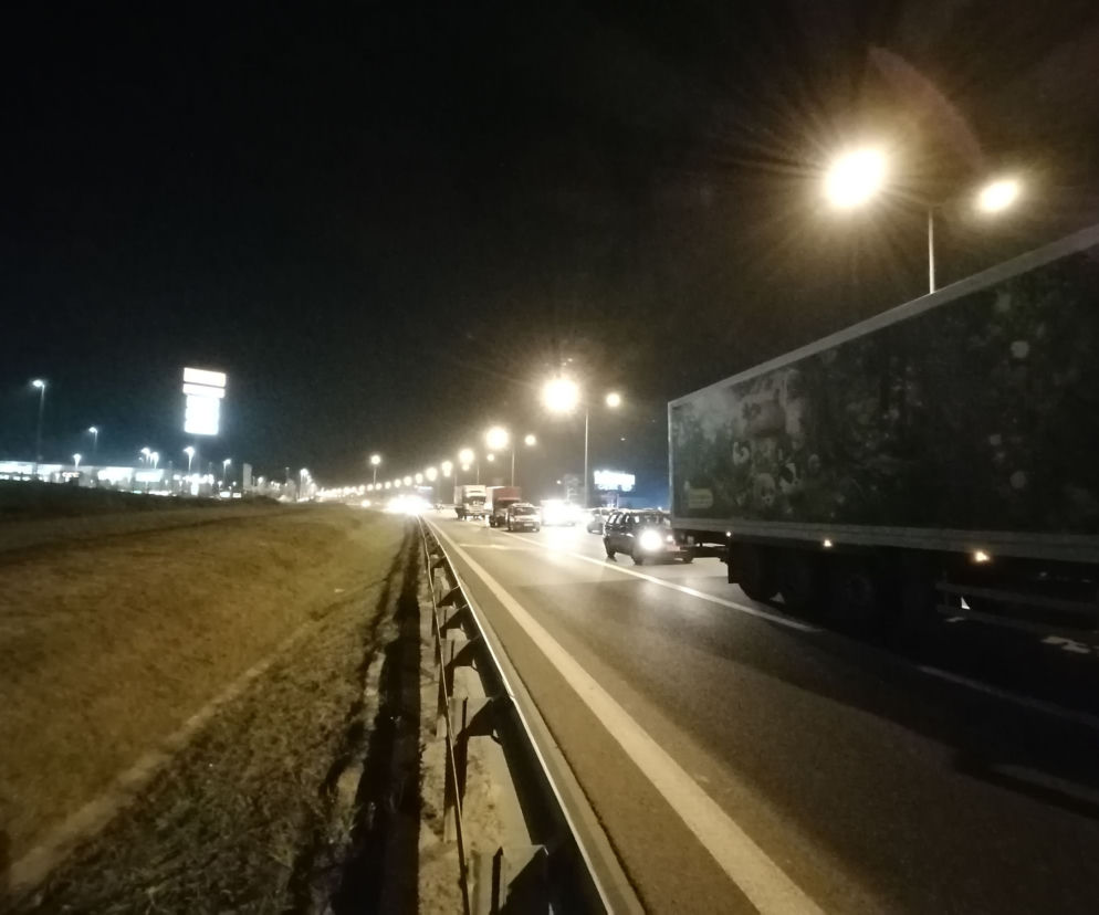 Utrudnienia na obwodnicy Krakowa