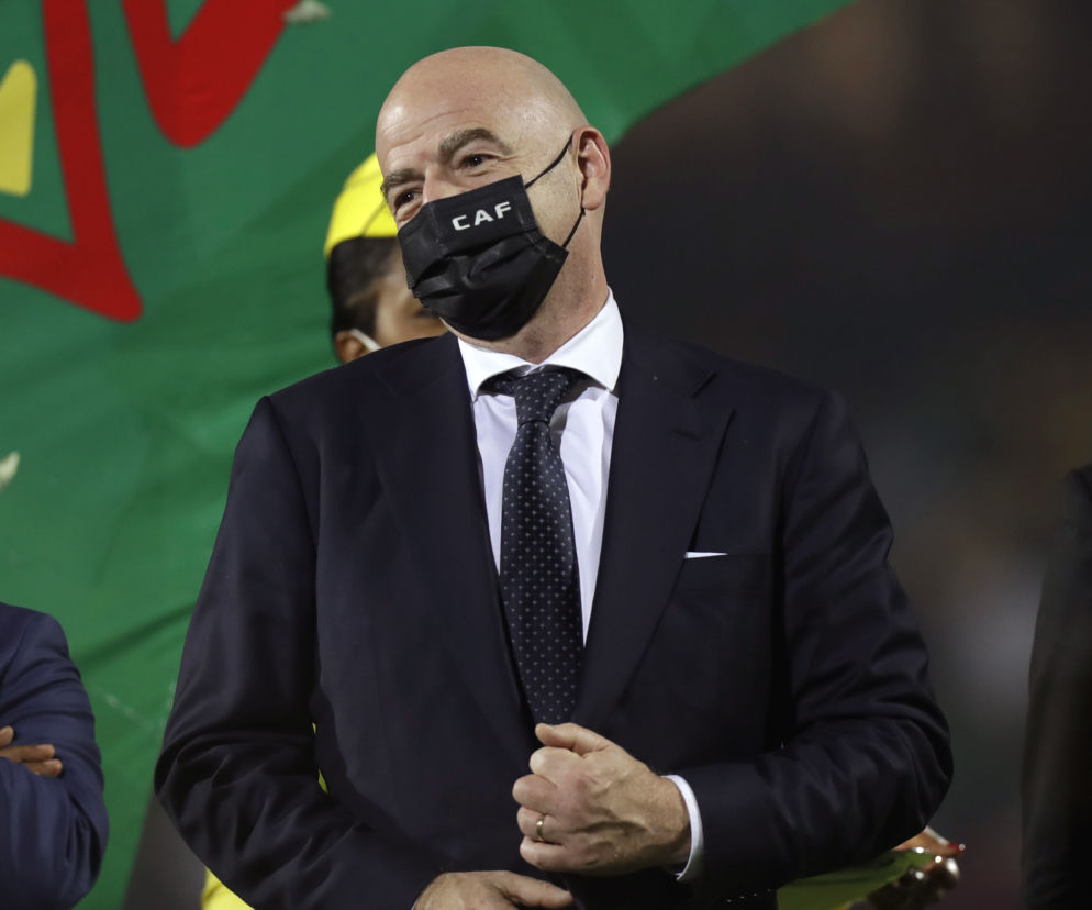 Prezes FIFA Gianni Infantino