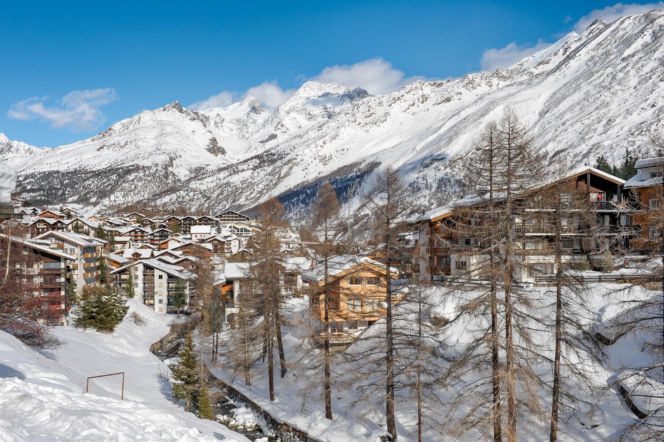 Saas-Fee w Szwajcarii, tutaj kręcono teledysk do "Last Christmas"