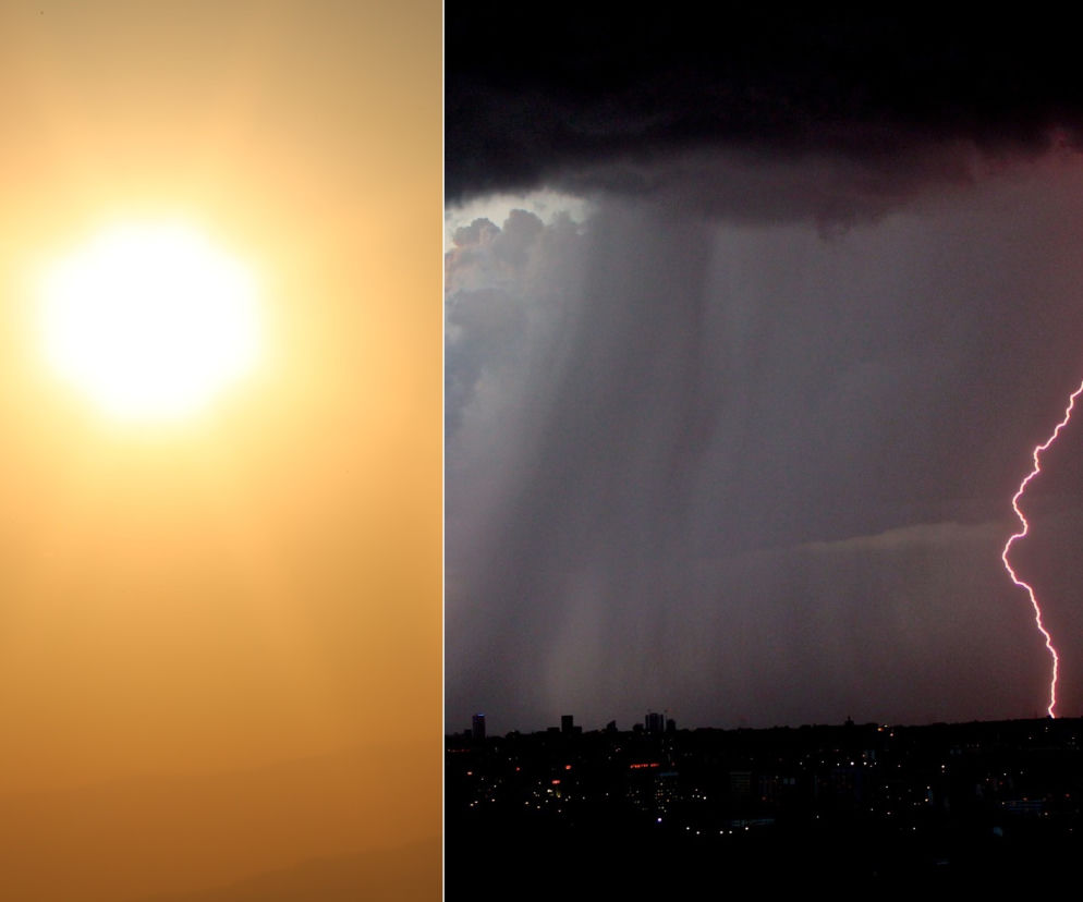 Uwaga na upały i burze z gradem – ostrzeżenie meteorologów IMGW