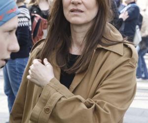 Warszawa. Protest w obronie dzików