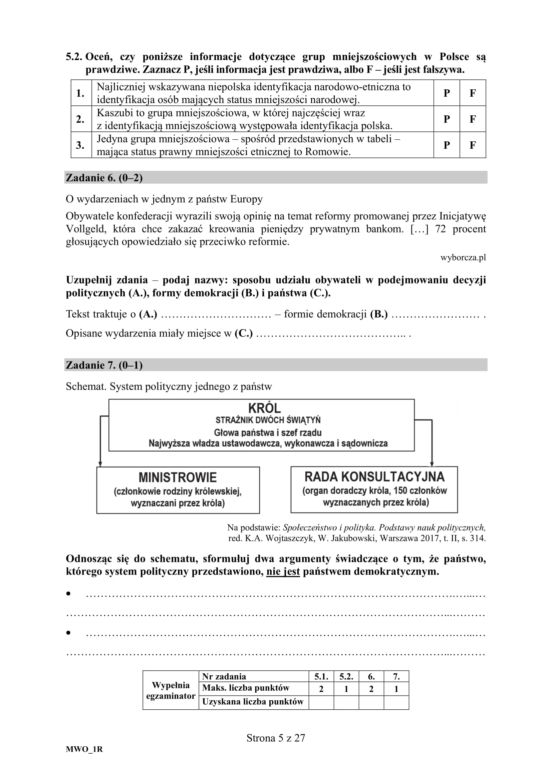 Matura z WOSu 2020. Zobacz ARKUSZ CKE