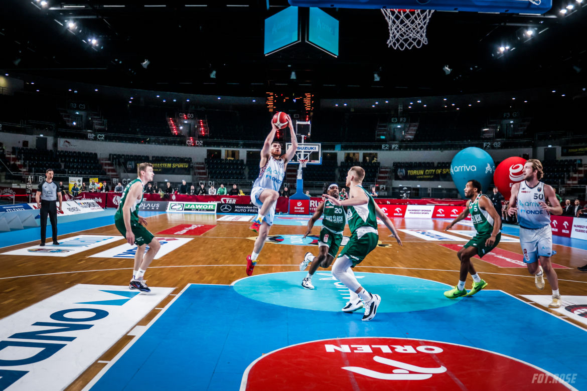 Arriva Twarde Pierniki - WKS Śląsk Wrocław 74:83, zdjęcia z meczu Energa Basket Ligi