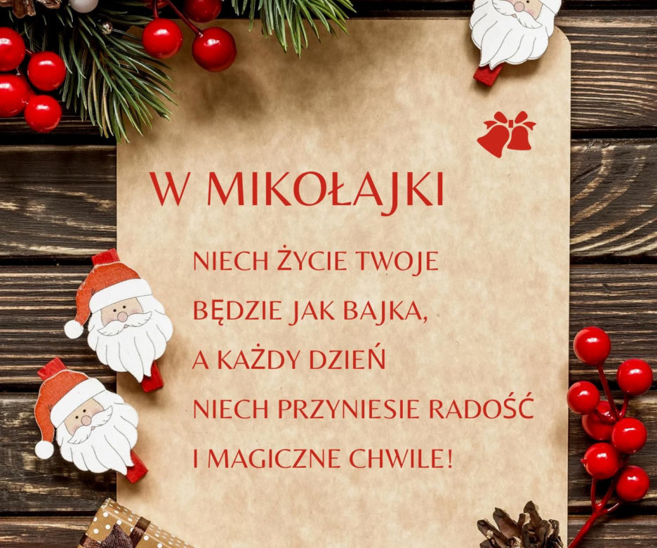 Kartka na Mikołajki