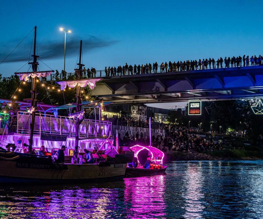 Spektakularna parada popłynie Wisłą. Kiedy Riverlights 2026? Jakie atrakcje przygotowano?