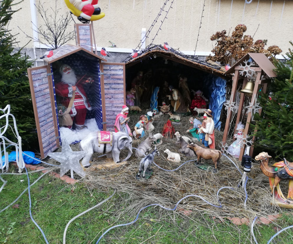 Świąteczny ogródek na Bielanach